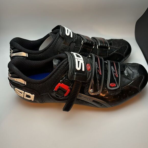 SIDI Genius Fit women’s black cycling shoes NWOT, size 42 or 9-9.5 - Picture 2 of 12